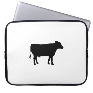Black Cow Laptop Sleeve