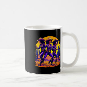 Black Cowgirl Texas Western Rodeo Melanin Black Hi Coffee Mug