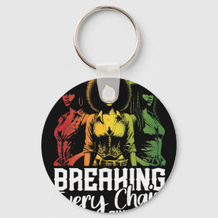 Black Cowgirls Juneteenth Breaking Every Chain Sin Key Ring