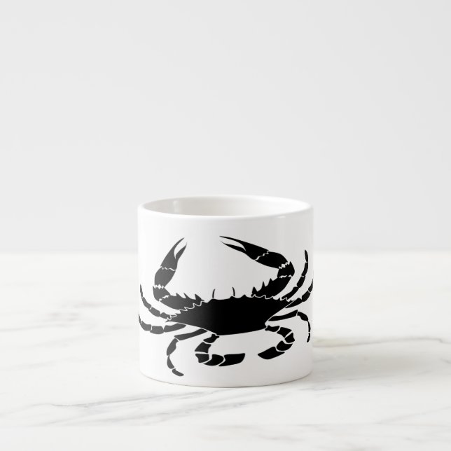 Black Crab Espresso Cup (Front)