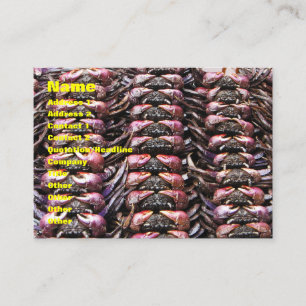 Black Crabs [Po Na] ... Thai Street Food Business Card