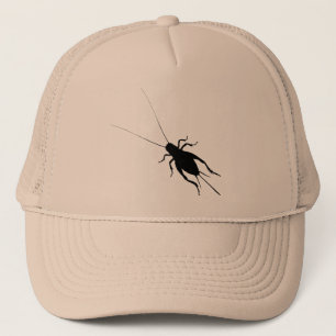 Black Cricket Trucker Hat