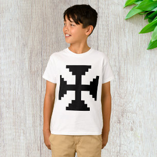 Black Cross Boys T-Shirt