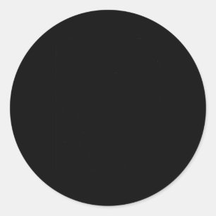 Black Crow, F-caw-f Funny Black Bird  Classic Round Sticker