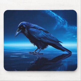 Black Crow Mouse Pad
