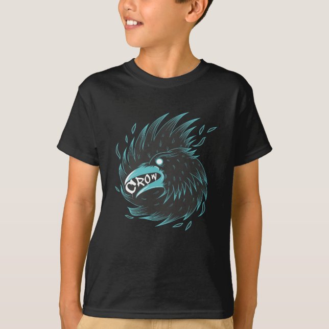 Black Crow T-Shirt (Front)