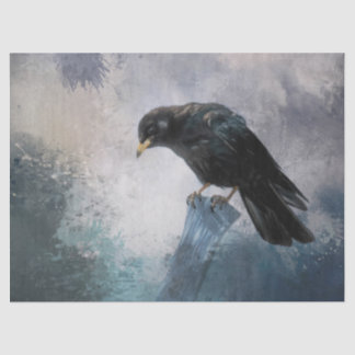 Black Crow Tissue Paper