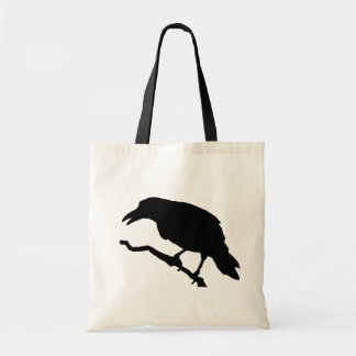 Black Crow Tote Bag