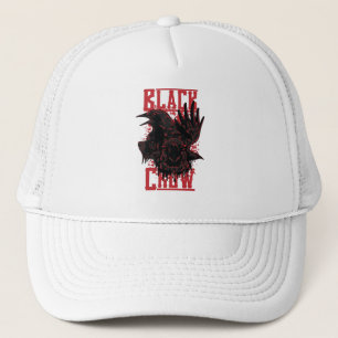 Black Crow Trucker Hat