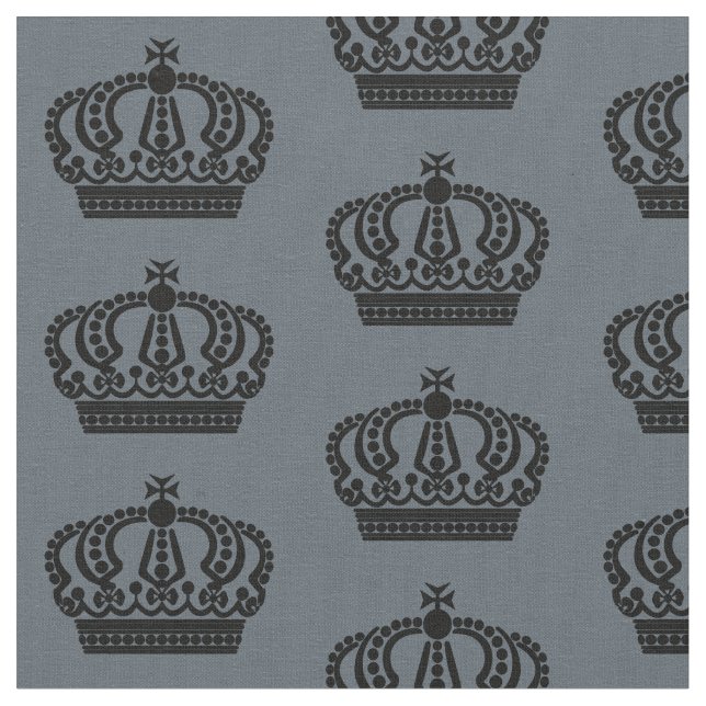 Black crown fabric (Close Up)