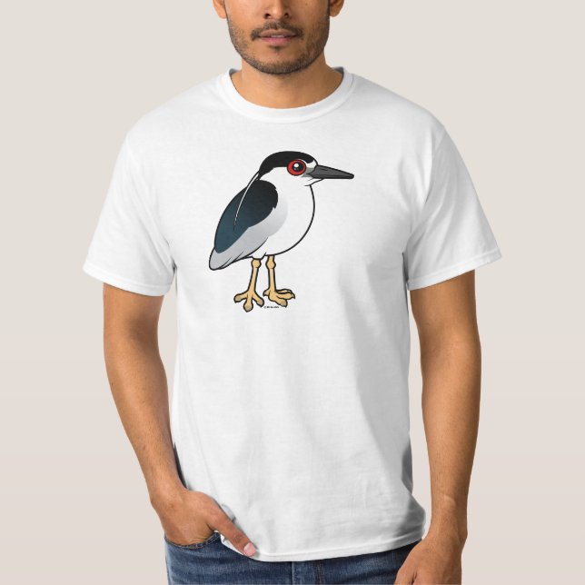Black-crowned Night Heron T-Shirt (Front)