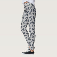 Black Crows Birds Grey Patterned