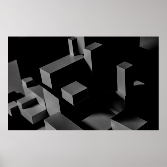 BLACK CUBE POSTER (Front)