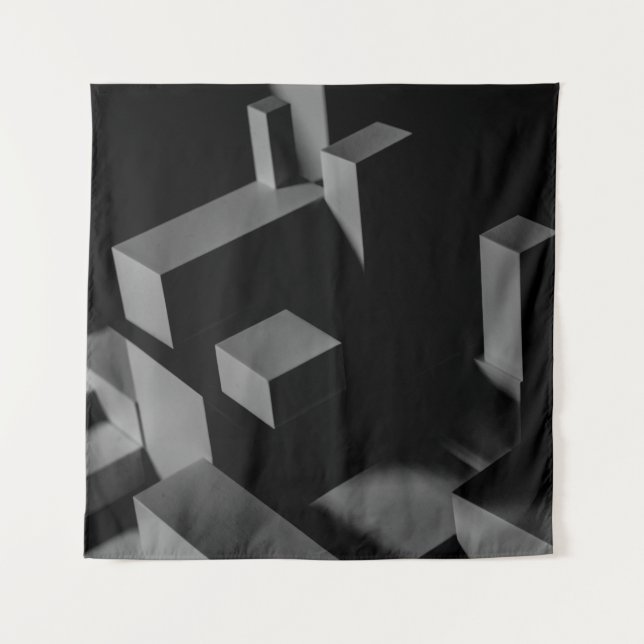 BLACK CUBE TAPESTRY (Front)