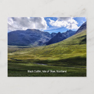 Black Cuillin, Isle of Skye Scotland Postcard
