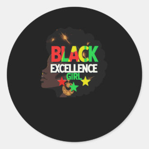 Black Culture Black History Period Sticker1 Classic Round Sticker