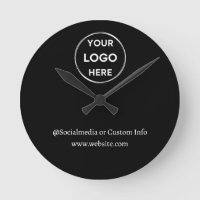Black Custom Logo Text Modern Minimalist Business