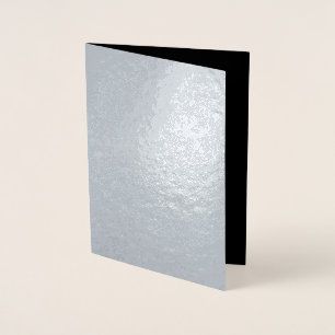 Black Custom Personalised Congratulations Foil Card