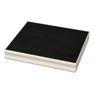 Black Customisable Make Your Own Rubber Stamp