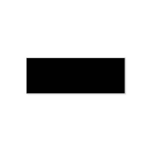 Black Customisable Make Your Own Self-inking Stamp