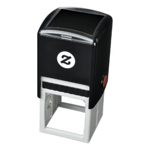 Black Customisable Make Your Own Self-inking Stamp