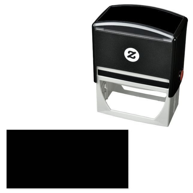  Black Customisable Make Your Own Self-inking Stamp (In Situ)