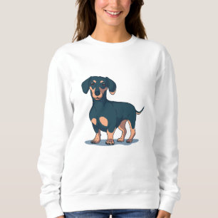 Black Dachshund Sweatshirt