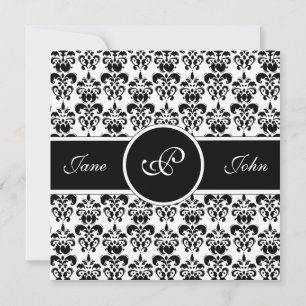 Black damask