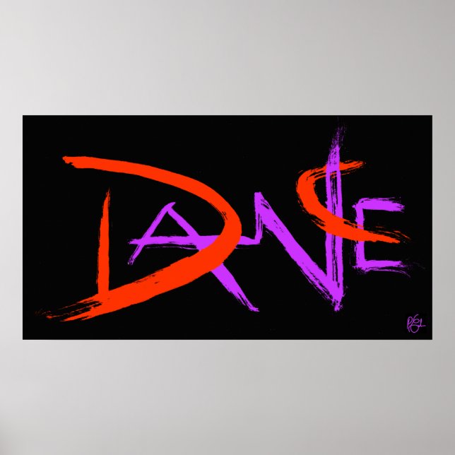 Black Dance Poster (Front)