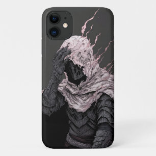 black dark white strong monster Case-Mate iPhone case