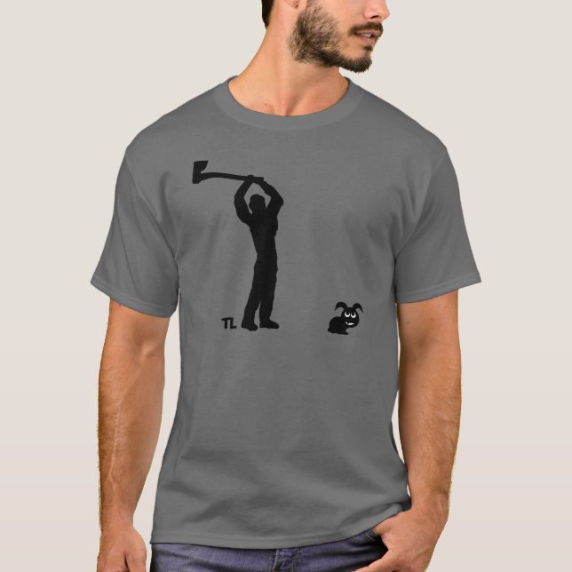 black dead bunny - lumberjack T-Shirt (Front)