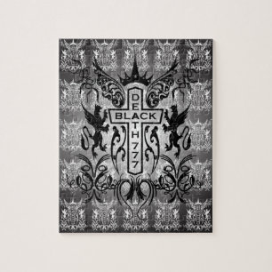 Black Death 777 - Cross Jigsaw Puzzle