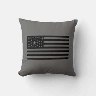 Black Death 777 -  Flag - Pillow