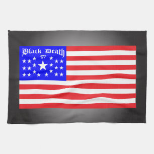 Black Death 777 - Freed Em Tea Towel