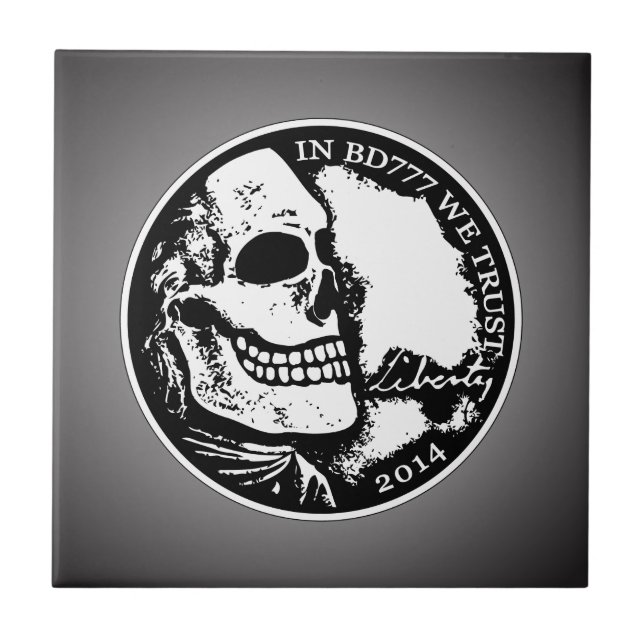 Black Death 777 - Liberty Tile (Front)