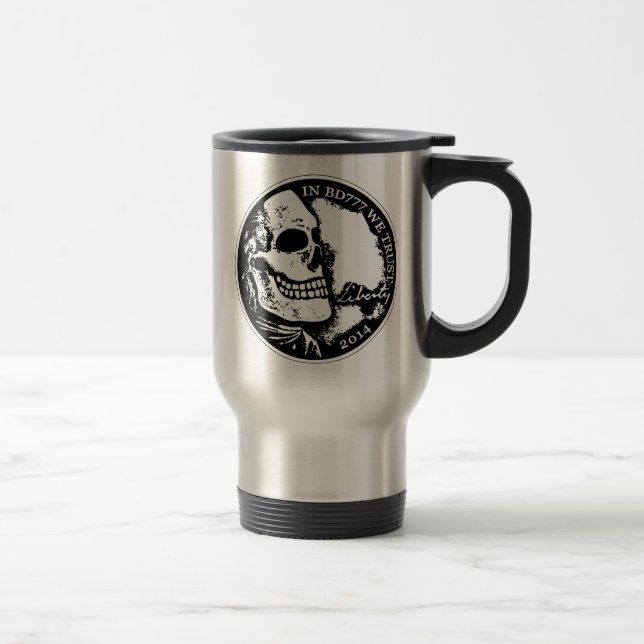Black Death 777 - Liberty Travel Mug (Right)