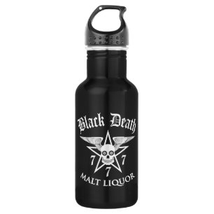 Black Death 777- Malt Liquor 532 Ml Water Bottle