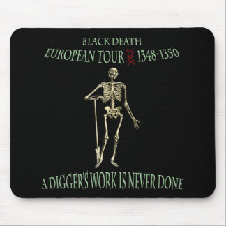 Black Death World Tour Original Design Mouse Pad
