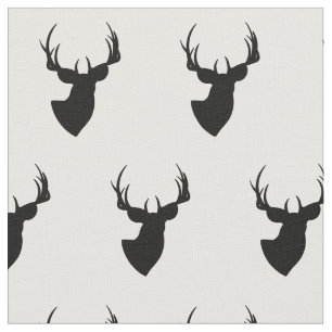 Black Deer Fabric