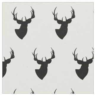 Black Deer Fabric