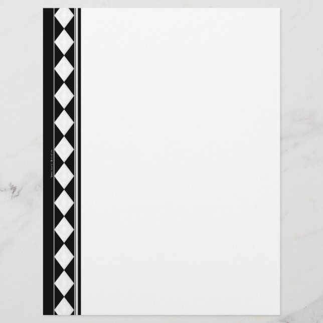black diamond binder pages unlined (Front)