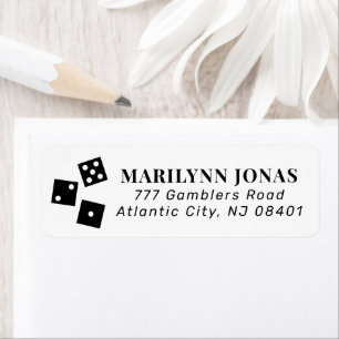Black Dice Bunco Theme Return Address
