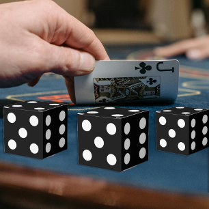 Black Dice Favour Box
