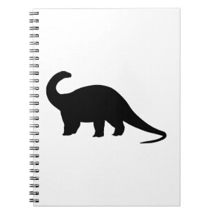 Black Dinosaur Notebook
