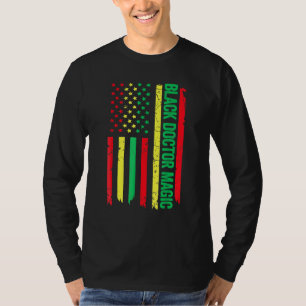 Black Doctor Magic Africa For Men Women Black Hist T-Shirt