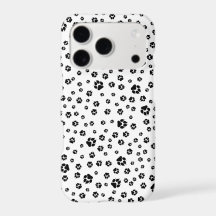 Black Dog Paw Prints
