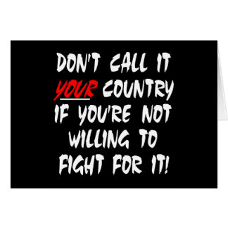 Black Dont Call It Your Country