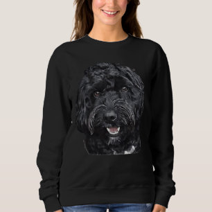 Black Doodle Cockapoo Dog Sweatshirt