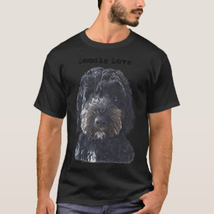 Black Doodle Dog T-Shirt