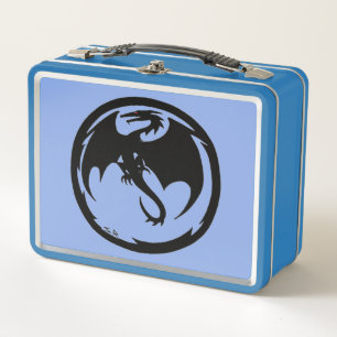Black Dragon Blue lunchbox